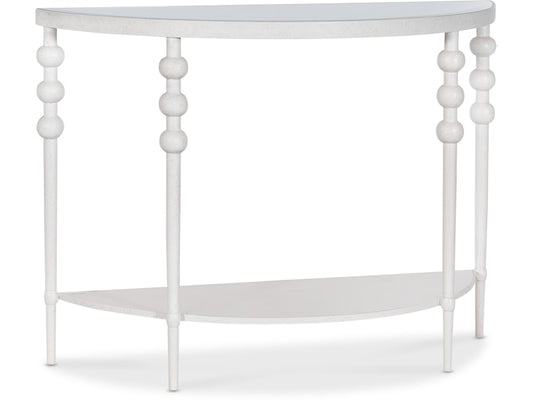 Hooker Furniture Living Room Melange On the Bright Side Demilune Console