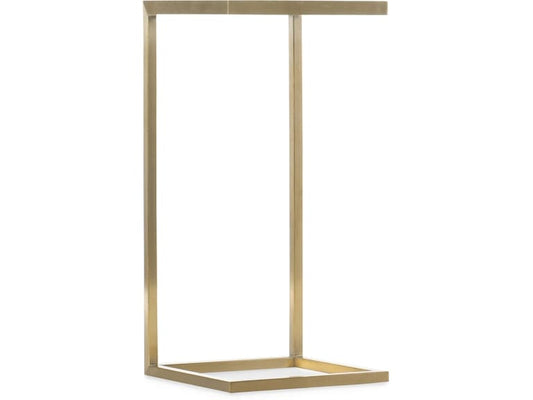 Hooker Furniture Living Room Melange Holmes C-Shaped Accent Table