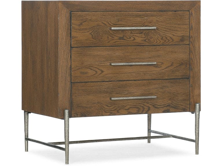 Hooker Furniture Bedroom Chapman Three-Drawer Nightstand