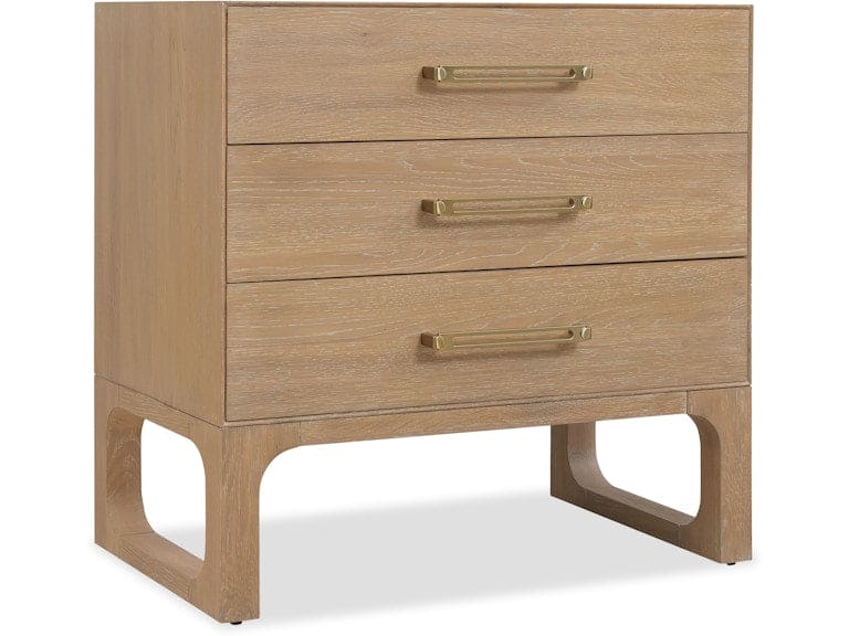 Hooker Furniture Bedroom Banyon Bay Three Drawer Nightstand
