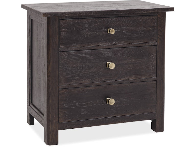 Hooker Furniture Bedroom Driftwood Three-Drawer Nightstand