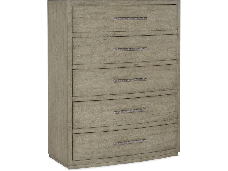 Hooker Furniture Bedroom Linville Falls Pisgah Five Drawer Chest