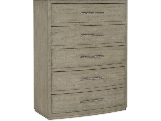 Hooker Furniture Bedroom Linville Falls Pisgah Five Drawer Chest