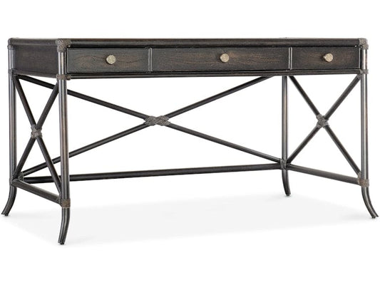 Hooker Furniture Home Office Retreat Pole Rattan Writing Desk