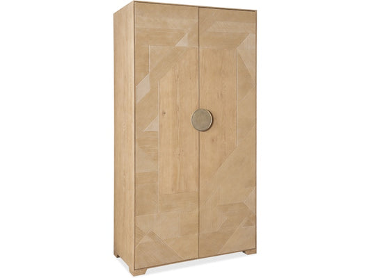 Hooker Furniture Bedroom Retreat Split Rattan Wardrobe