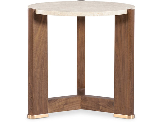 Hooker Furniture Living Room Eleana Round End Table