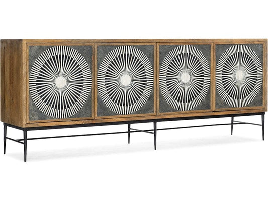 Hooker Furniture Home Entertainment Commerce & Market Giovanni Entertainment Console