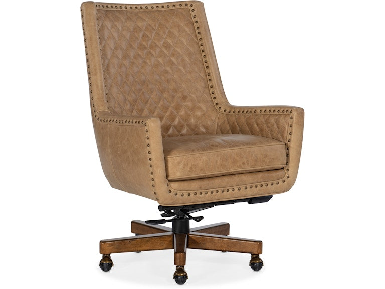 Hooker Furniture Home Office Kent Executive Swivel Tilt Chair