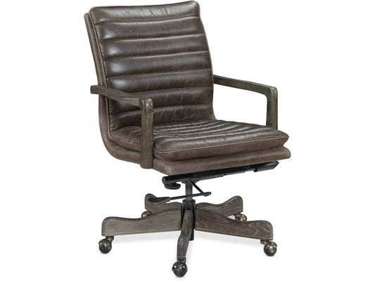 Hooker Furniture Home Office Langston Executive Swivel Tilt Chair