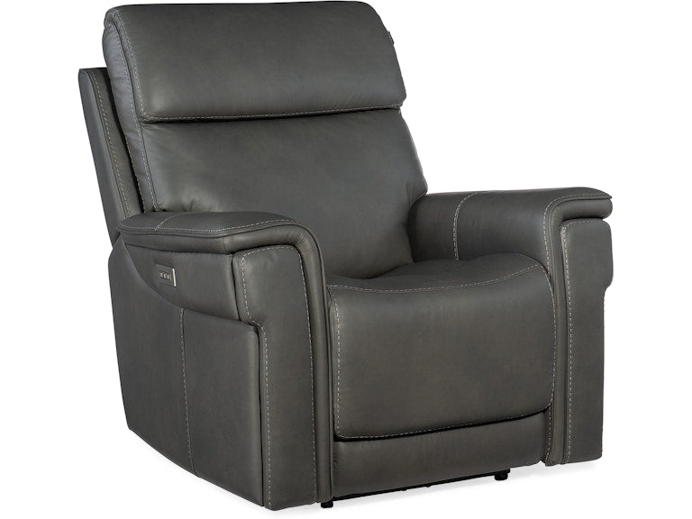 Hooker Furniture Living Room Lyra Zero Gravity Power Recliner with Power Headrest and Lumber