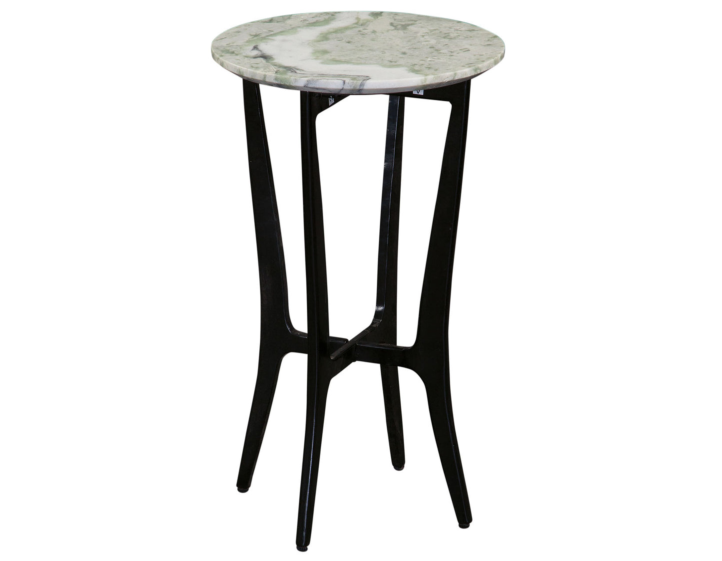 Hoxley Green Onyx Round End Table