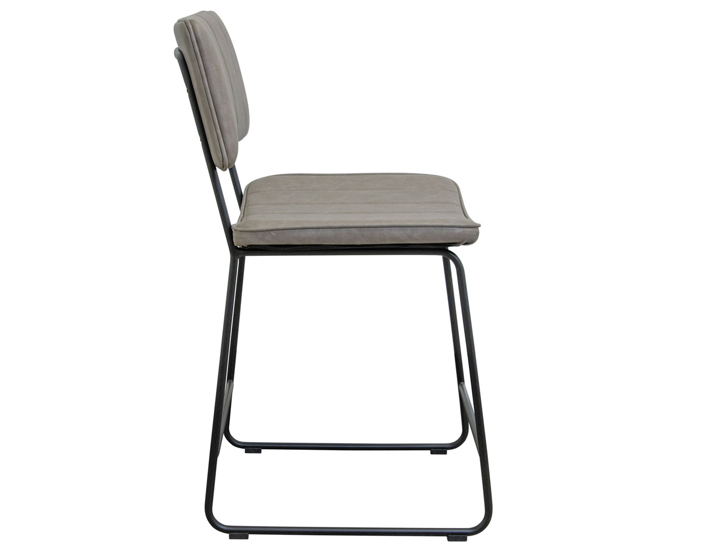 Tribeca 24″ Commercial Grade Counter Stool, Gray