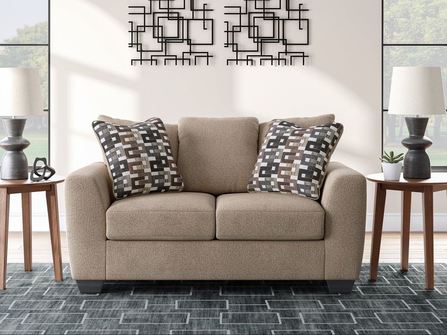 Triston-Peaks Loveseat