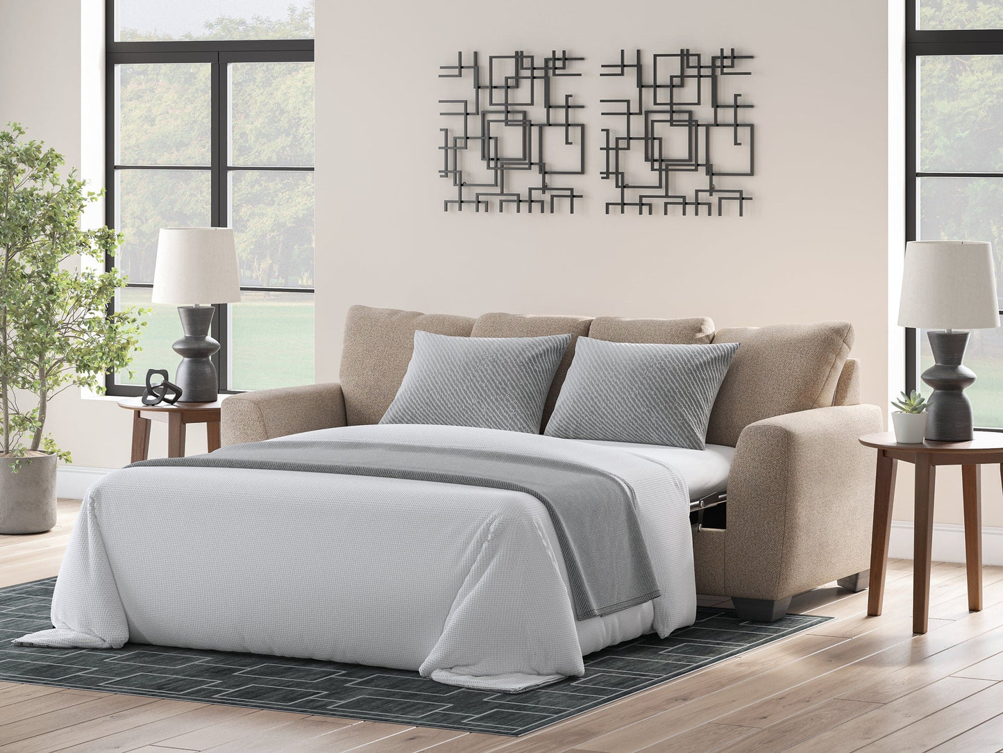 Triston-Peaks Queen Sofa Sleeper