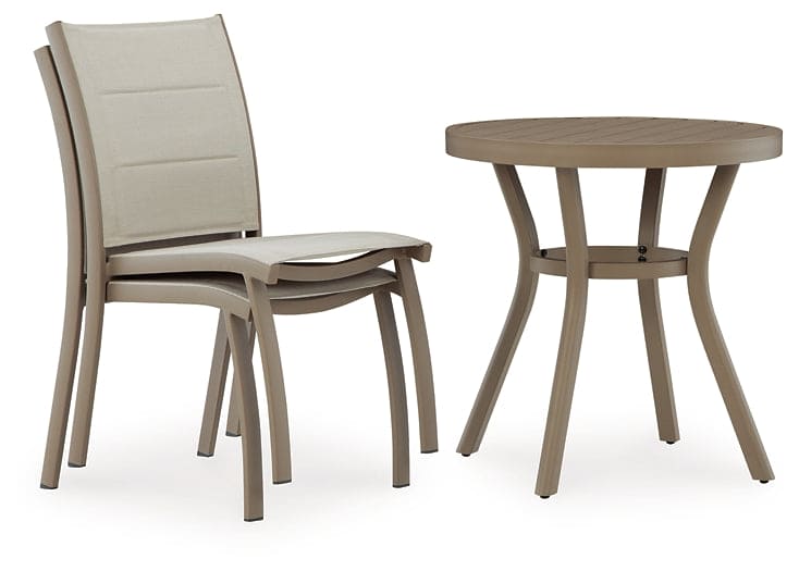 Mission Beach Chairs w/Table Set (3/CN)