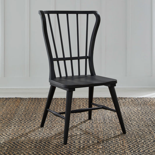 Windsor Back Side Chair - Black (RTA)