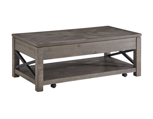 Dexter, Lift-Top Cocktail Table, Castered