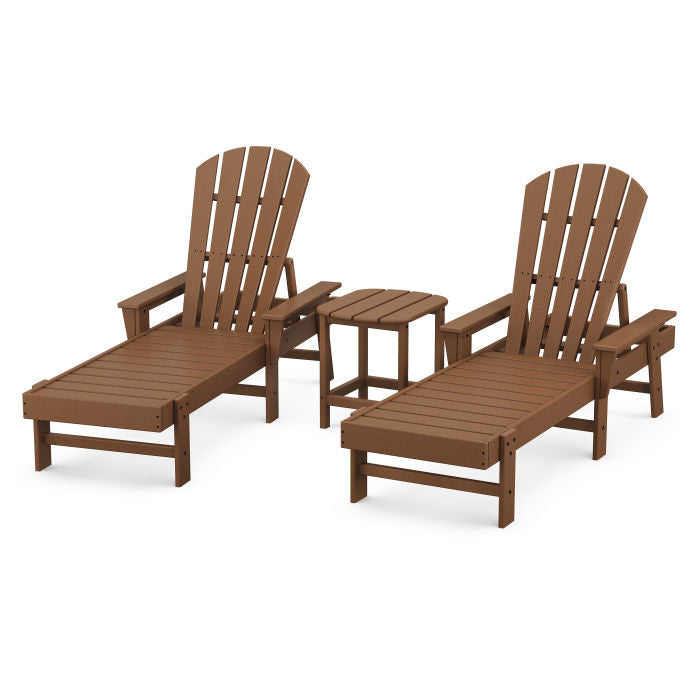 POLYWOOD South Beach Chaise 3-Piece Set FREE SHIPPING