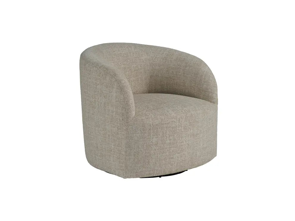Universal Exhale Swivel Chair in Amari Natural