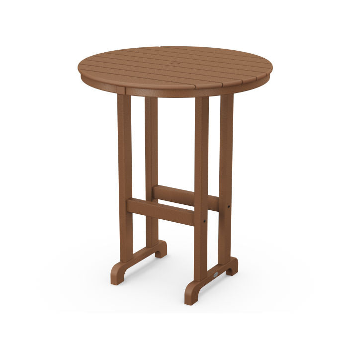 POLYWOOD 36" Round Farmhouse Bar Table FREE SHIPPING
