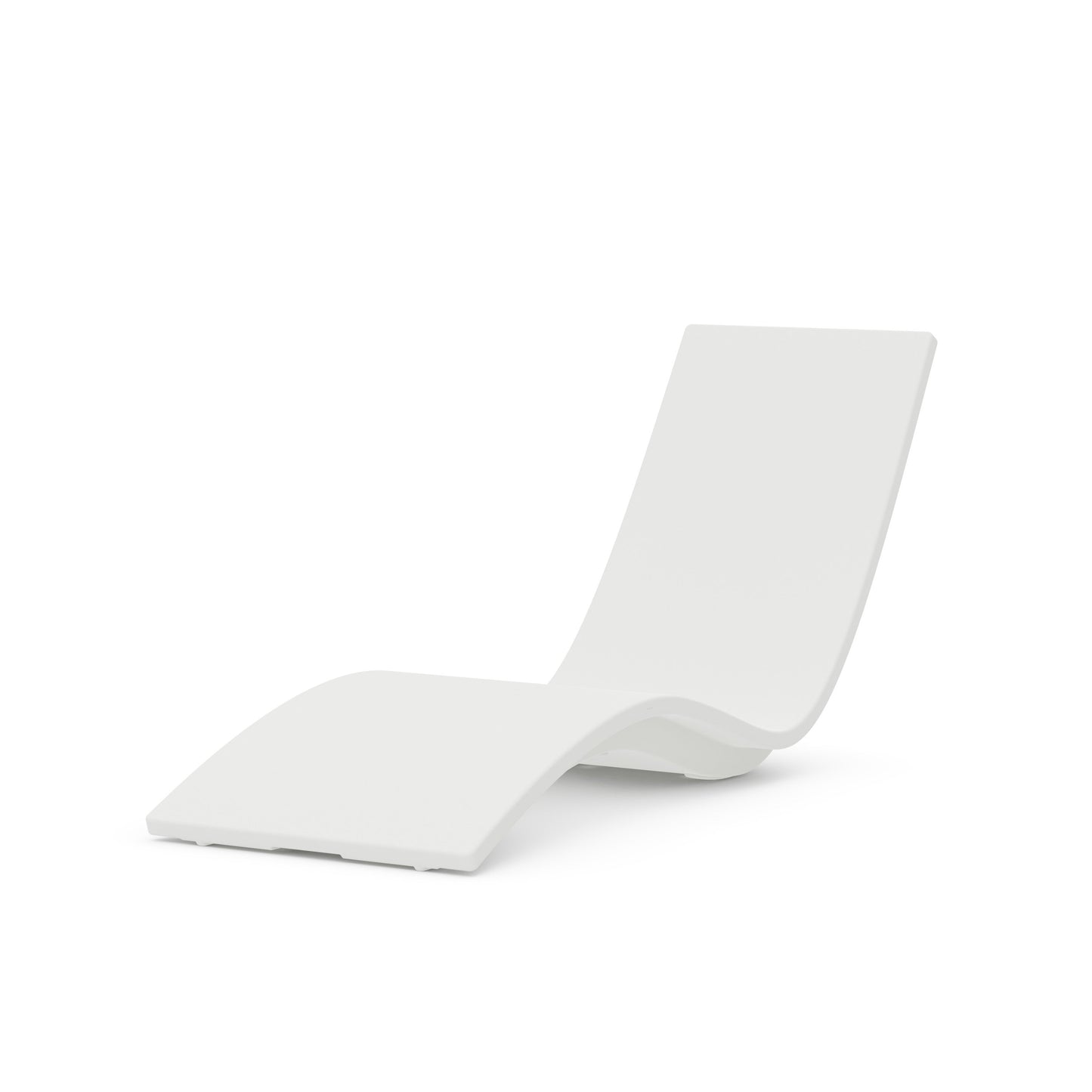 POLYWOOD Laguna In-Pool Chaise Lounge — White