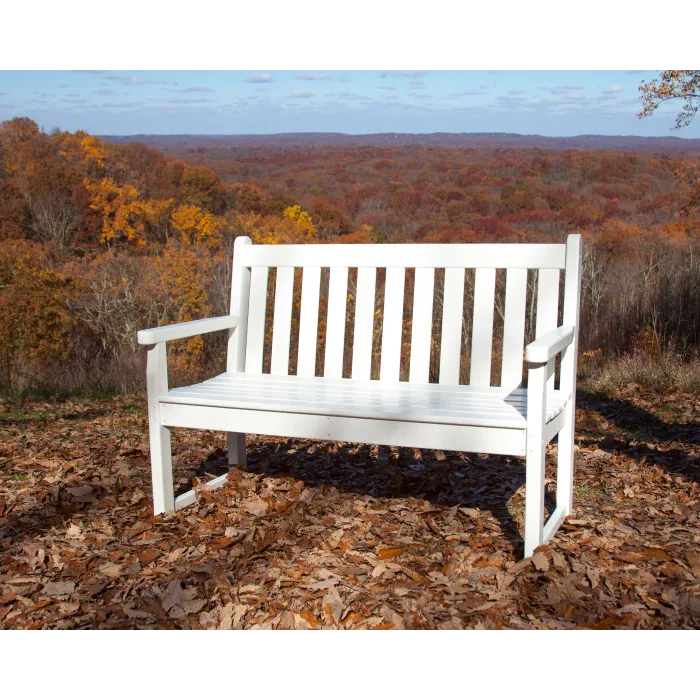 Polywood - Traditional Garden 48" Bench - FREE SHIPPING