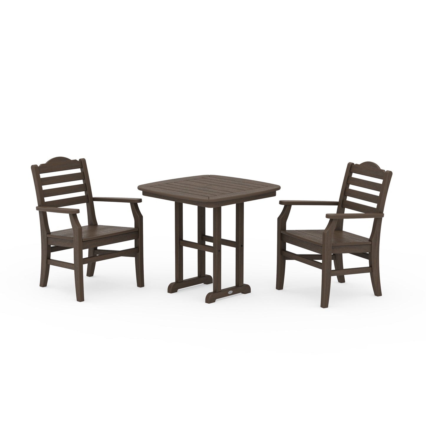 POLYWOOD Savannah 3-Piece Dining Set — Kona