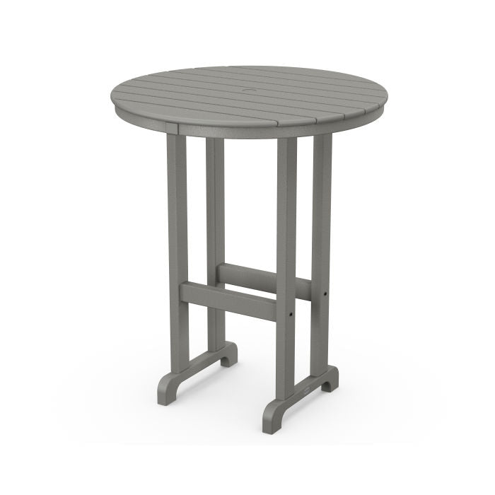 POLYWOOD 36" Round Farmhouse Bar Table FREE SHIPPING