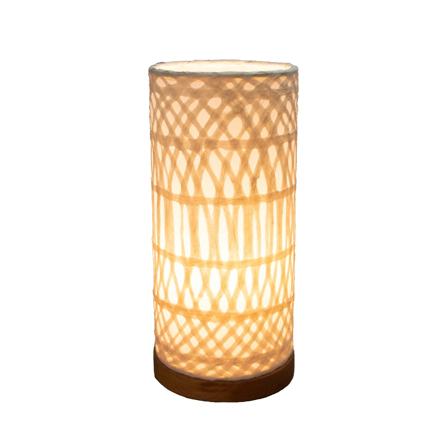 Paper Cylinder Table Lamp