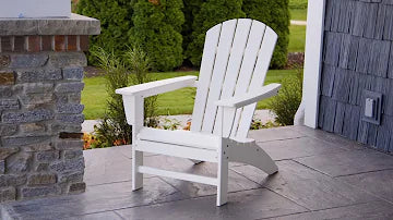 POLYWOOD - Nautical Adirondack Chair FREE SHIPPING