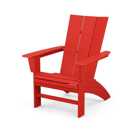 POLYWOOD - Modern Curveback Adirondack Chair - FREE SHIPPING