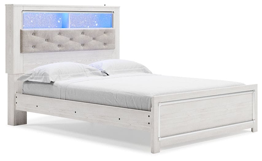 Altyra Panel Bookcase Bed