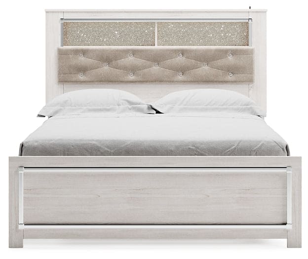 Altyra Panel Bookcase Bed