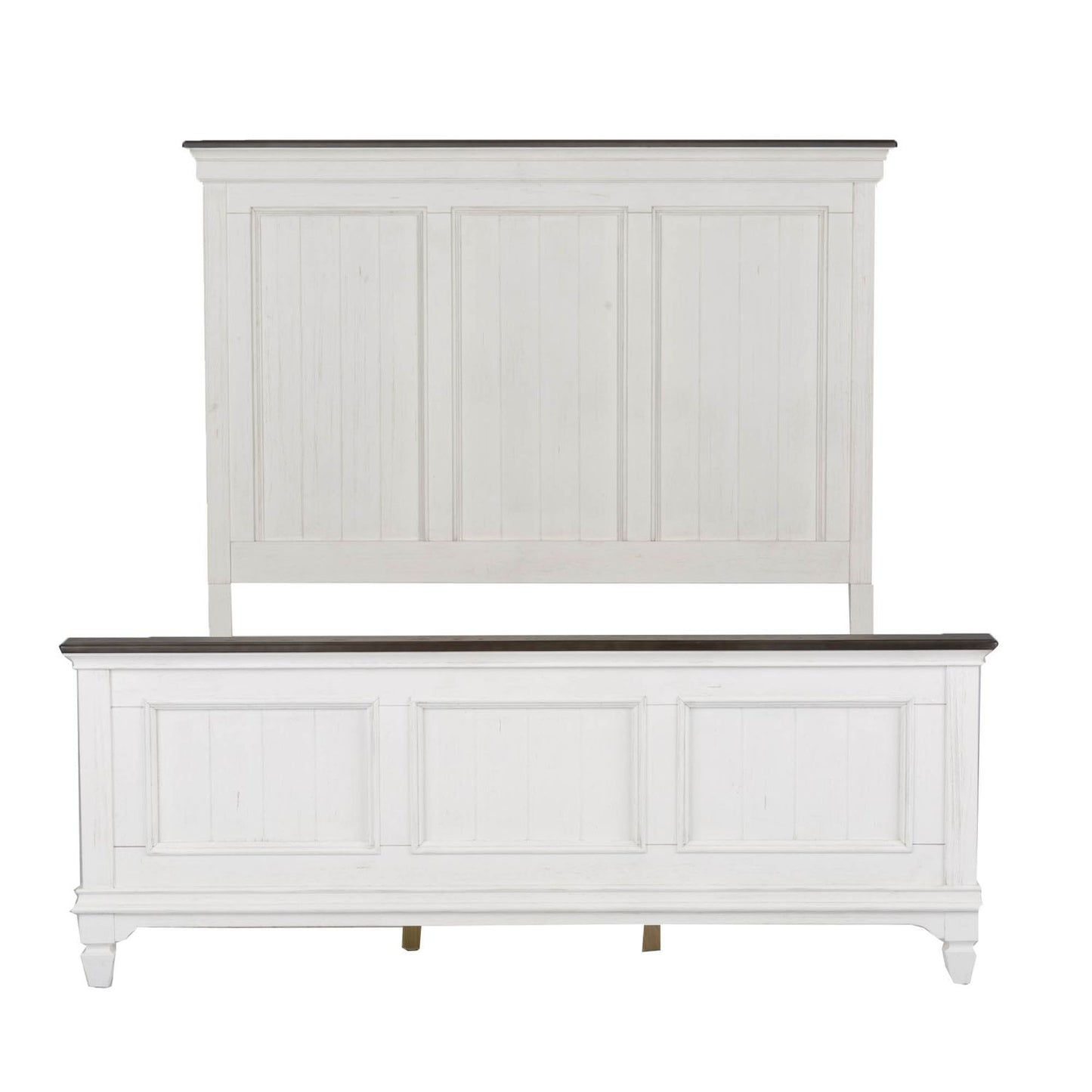 Allyson Park - King California Panel Bed, Dresser & Mirror, Chest, Night Stand