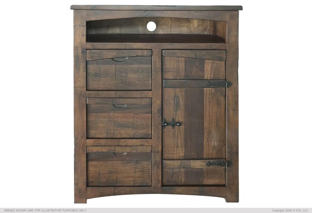 3 Drawer, 1 Door Great Chest for TV