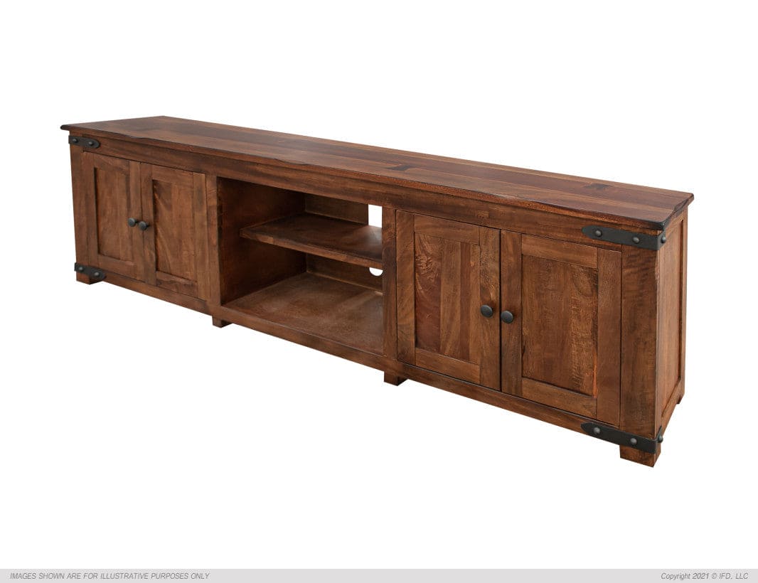 2 Door 93" TV Stand
