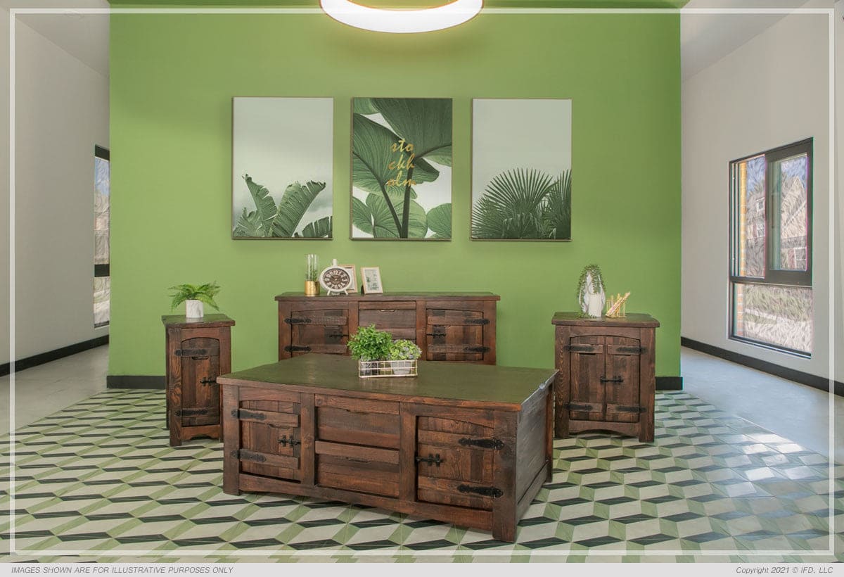End Table w/2 Doors