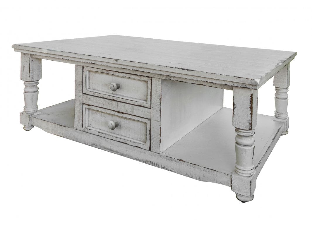 1 Door, Chair Side Table w/ White finish