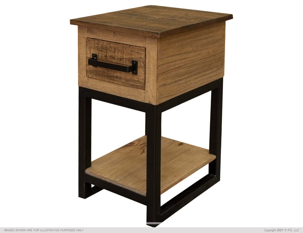 1 Drawer, End Table