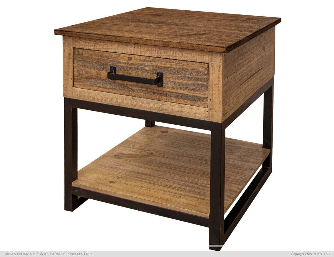 1 Drawer, End Table