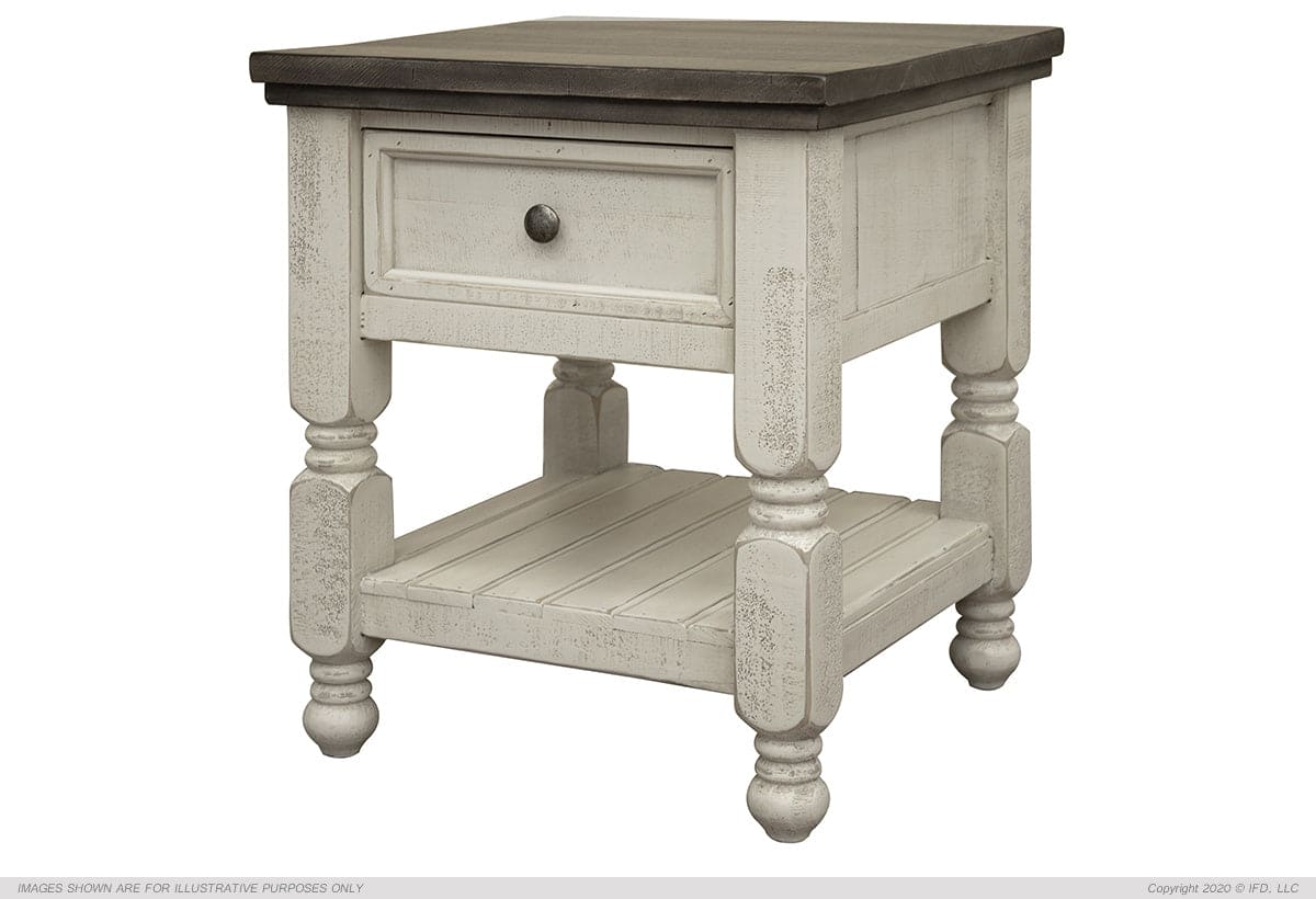 1 Drawer End Table