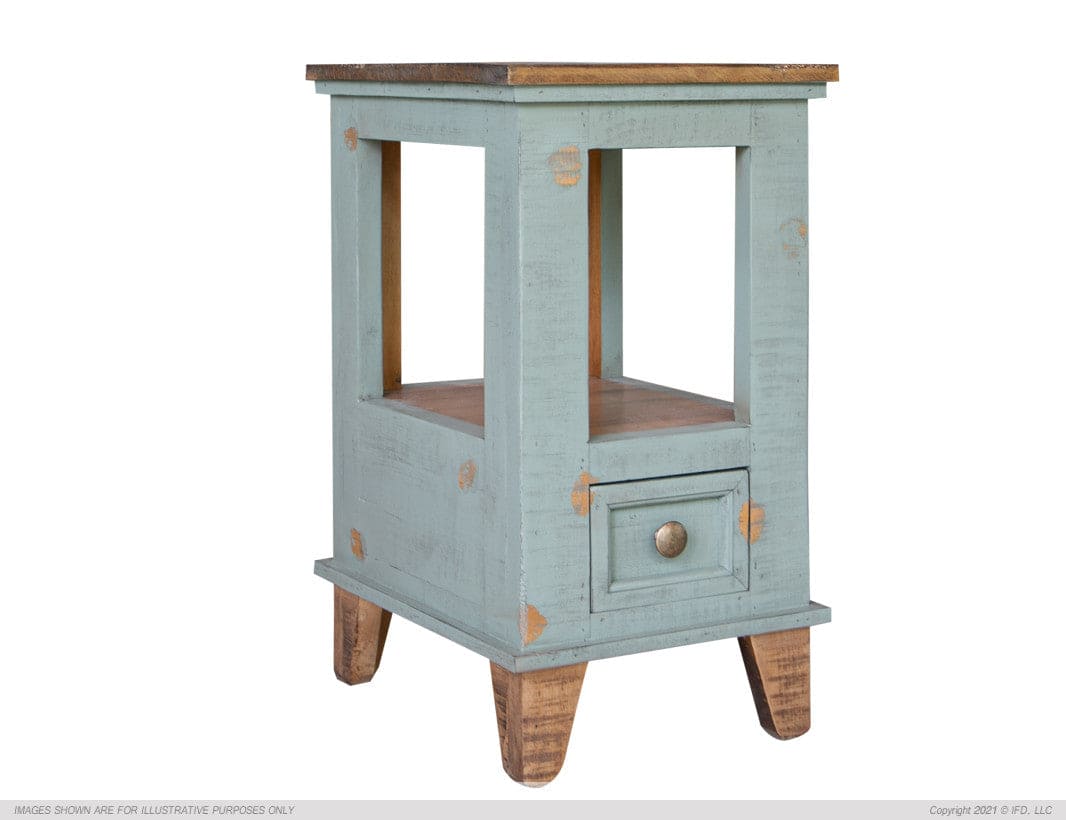 1 Drawer, Chair Side Table