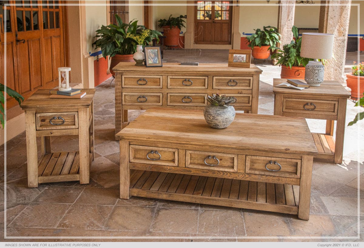1 Drawer, End Table
