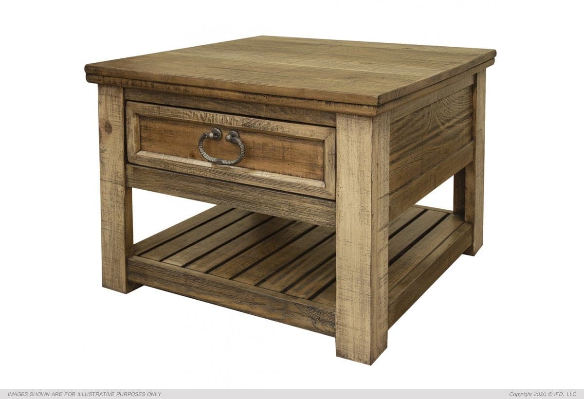 1 Drawer, End Table