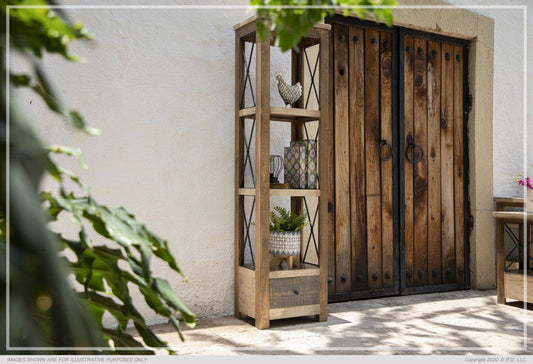 3 Shelves, 1 Drawer Bookcase
