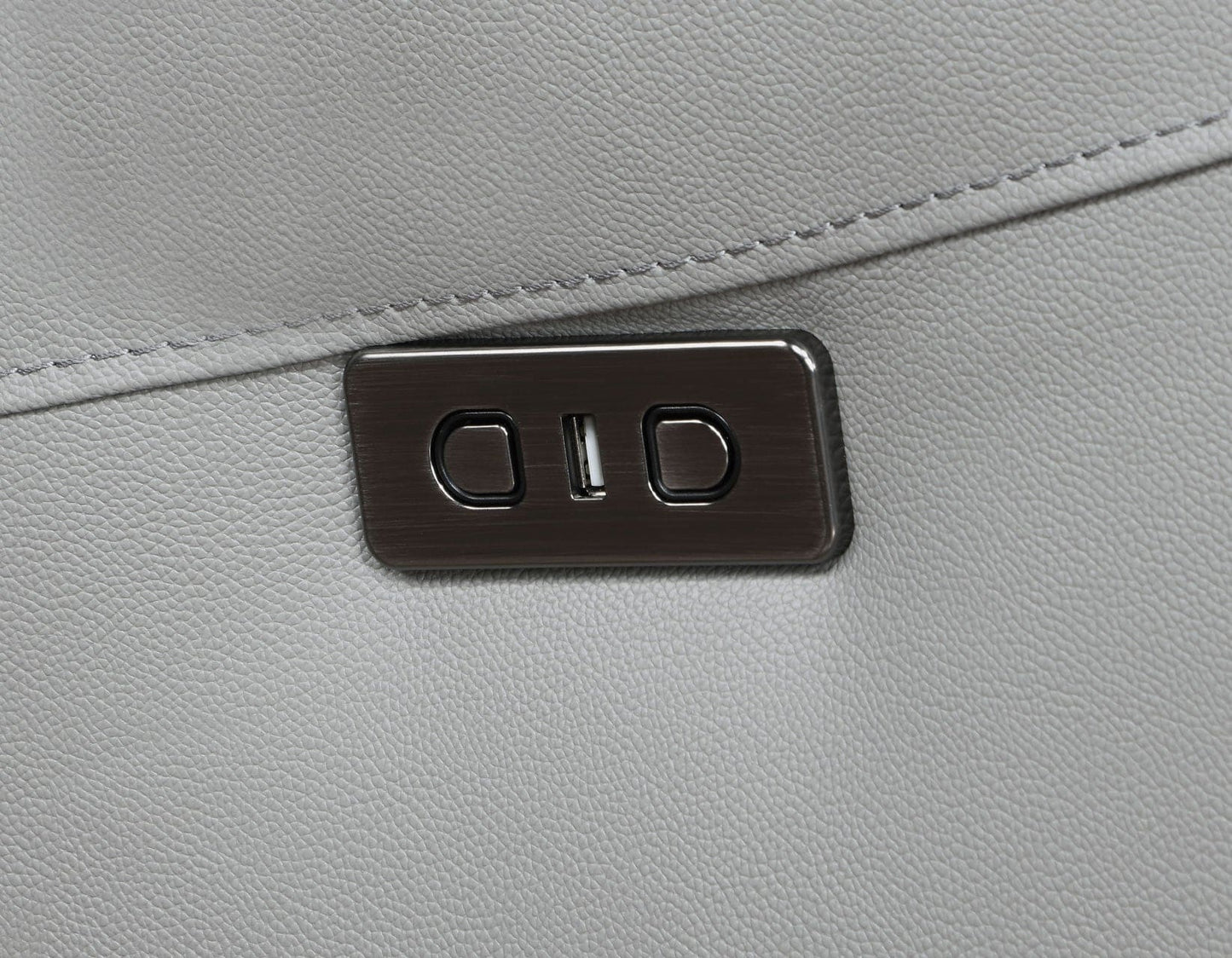 Alexandria Leather 6-Piece Power Reclining Set, Stone