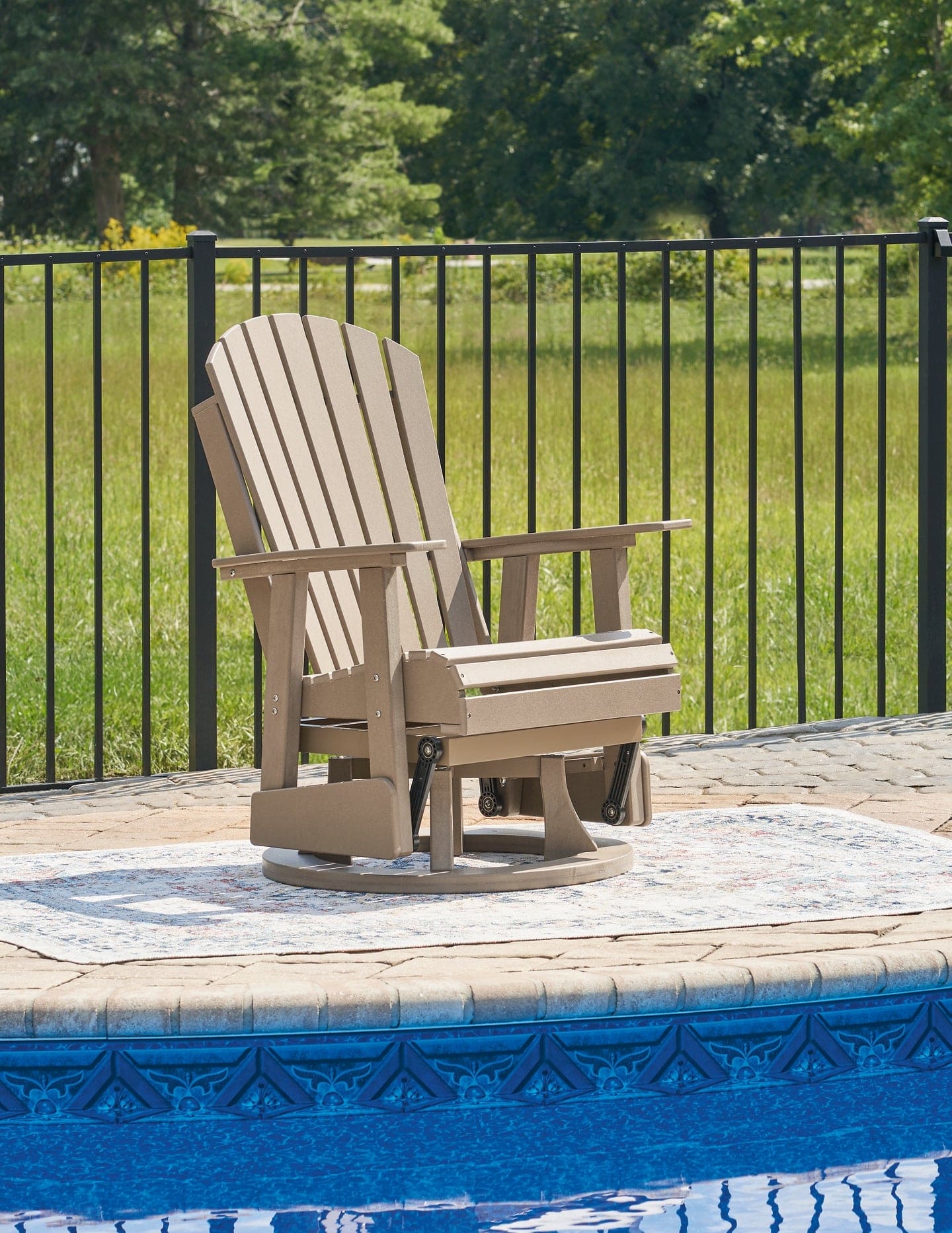 Ashley Express - Hyland Wave Swivel Glider Chair