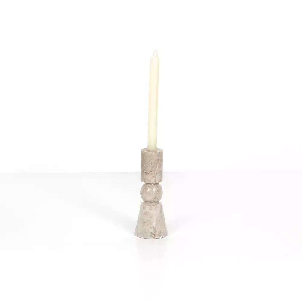 Rosette Taper Candlesticks
