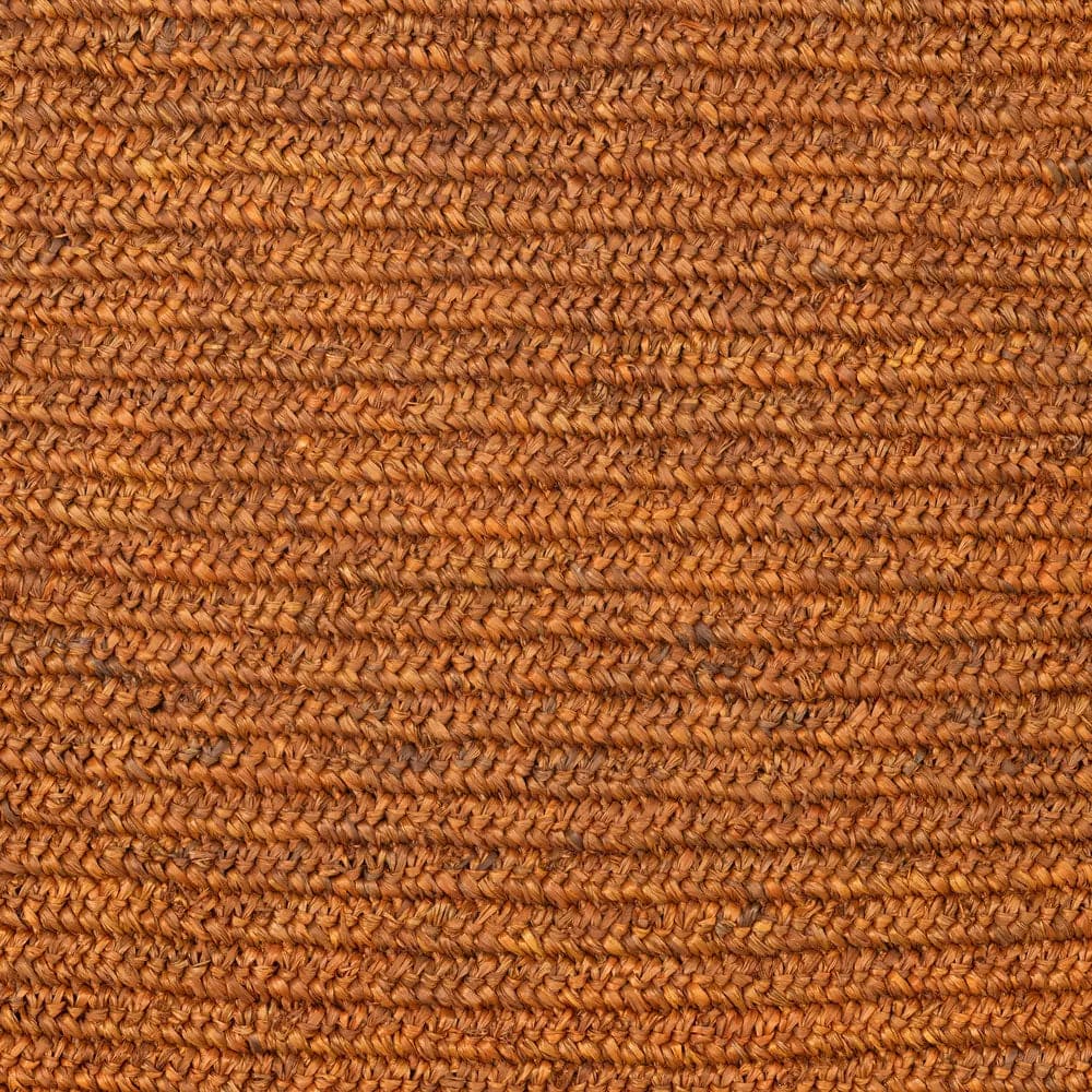 Woven Palm Pouf