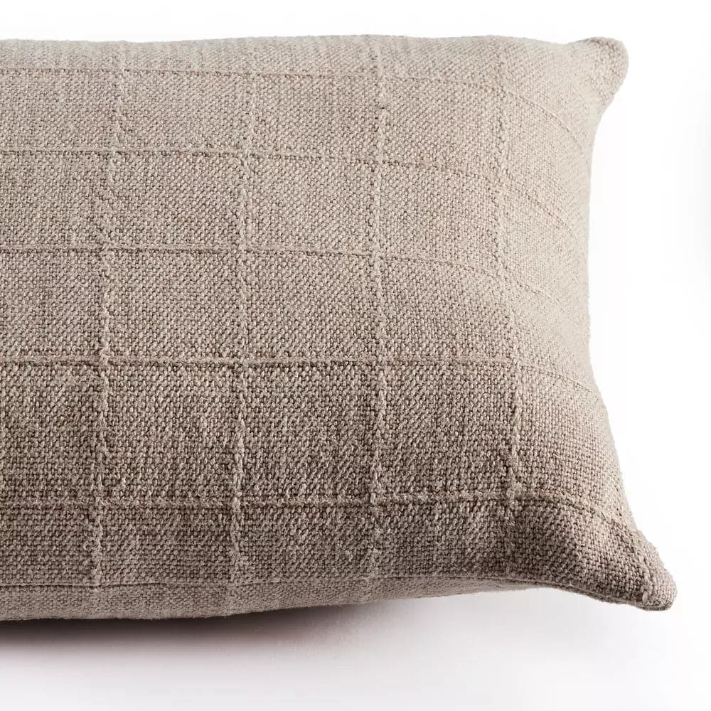 Block Linen Pillow